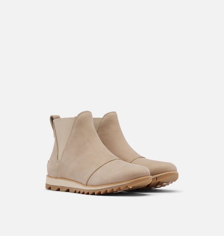 Sorel Dam Stövlar Brun - Harlow™ Chelsea Låga - VQY-732915